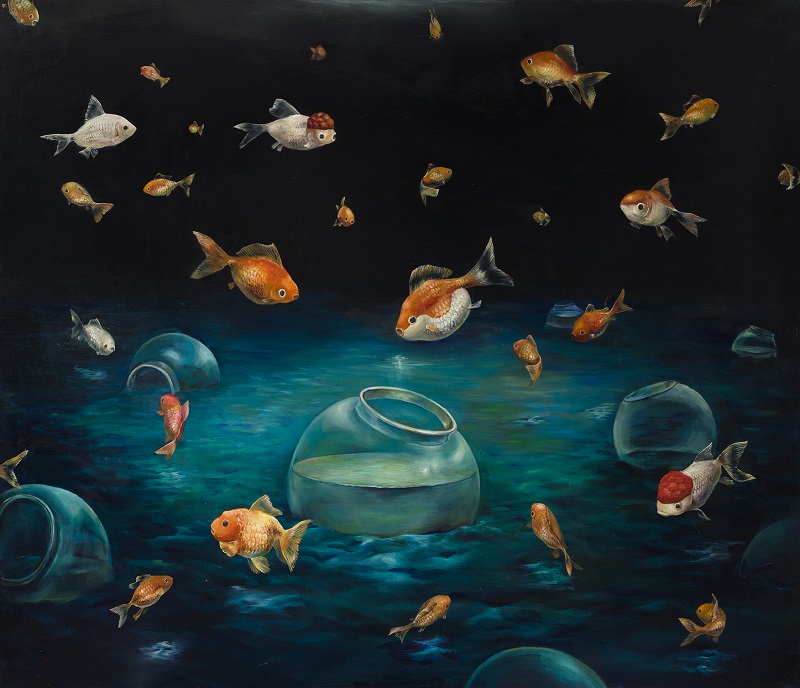 김민세, ‘천국’, 캔버스에 유화, 2012